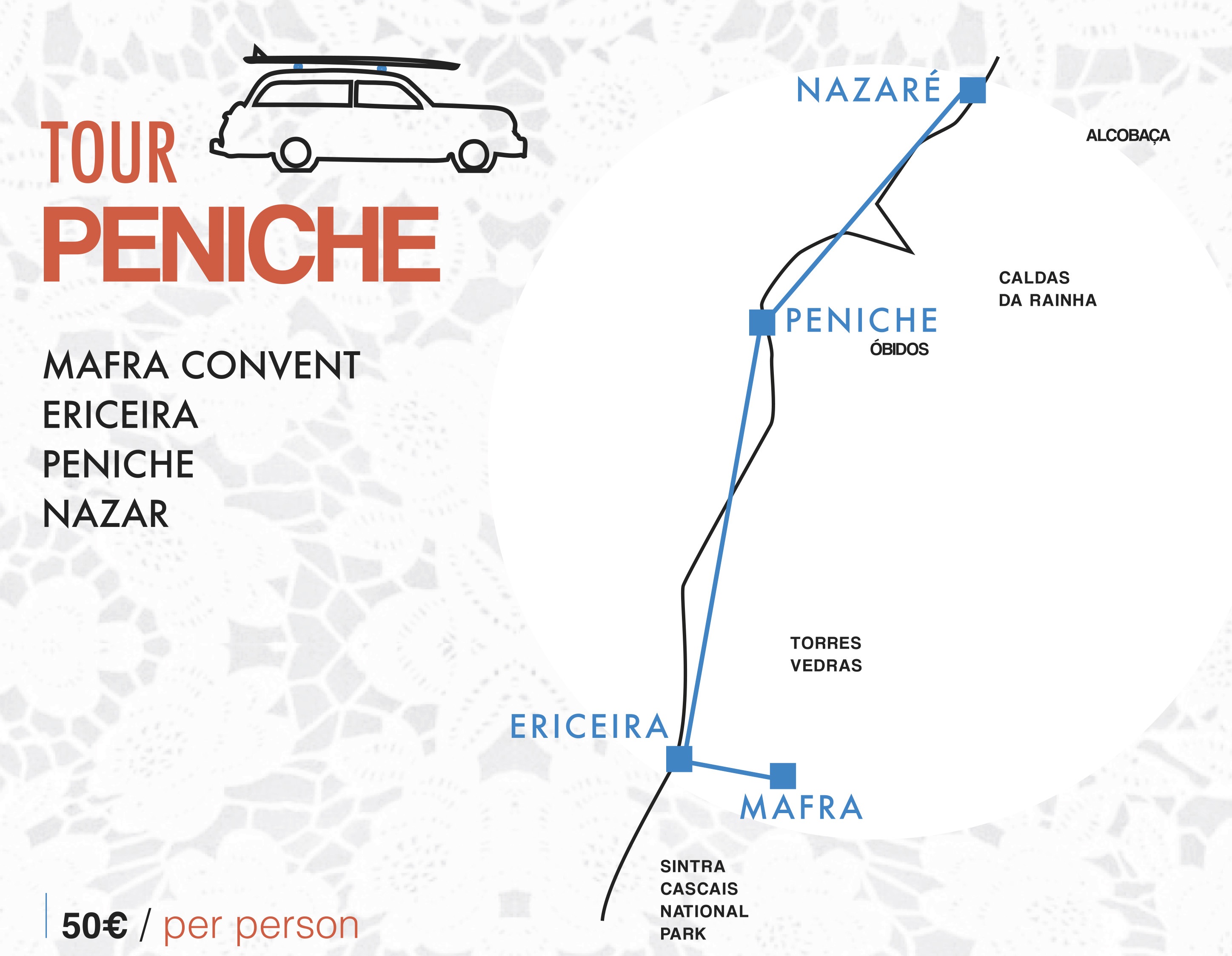 tour peniche wedding in portugal