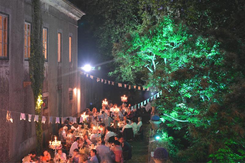 the quinta my vintage wedding reception in portugal