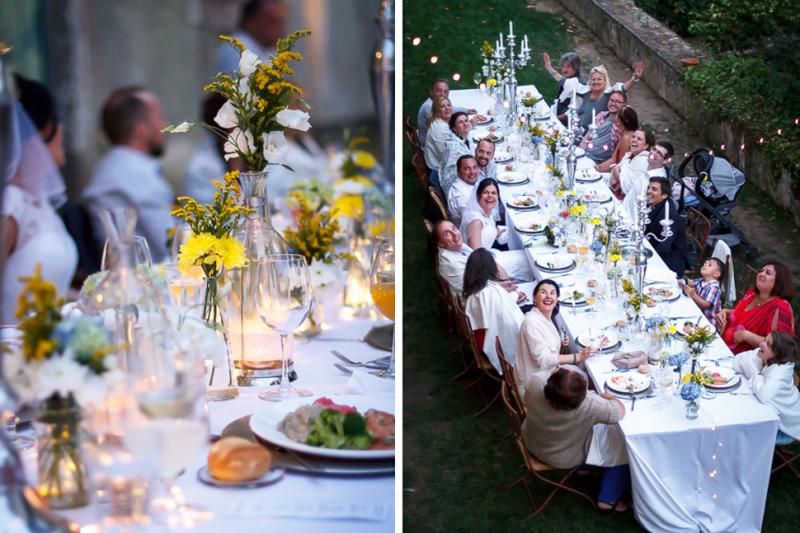 the quinta my vintage wedding reception in portugal